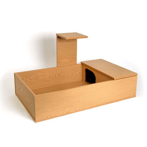 HabiStat Tortoise Table in White